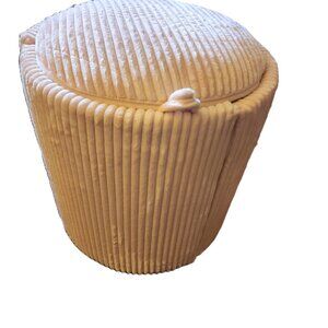 Storage Ottoman Dorm or Bedroom Accent